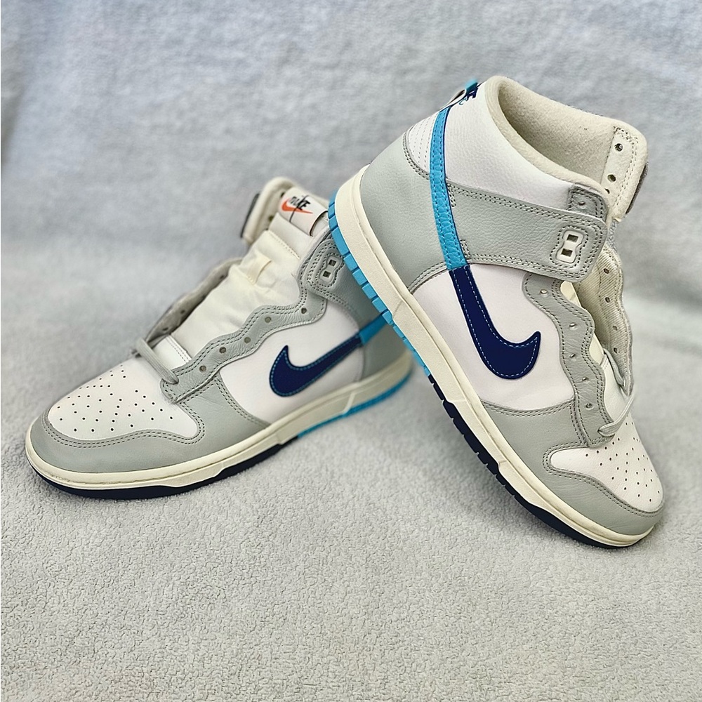 ❌SOLD❌ Size 8.5 - Nike Dunk High SE Split - Baltic Blue/Cool Grey - NDS